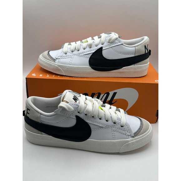Nike Shoes - Women's Nike Blazer Low '77 Jumbo Size 10 White Athletic Shoes DQ1470 101